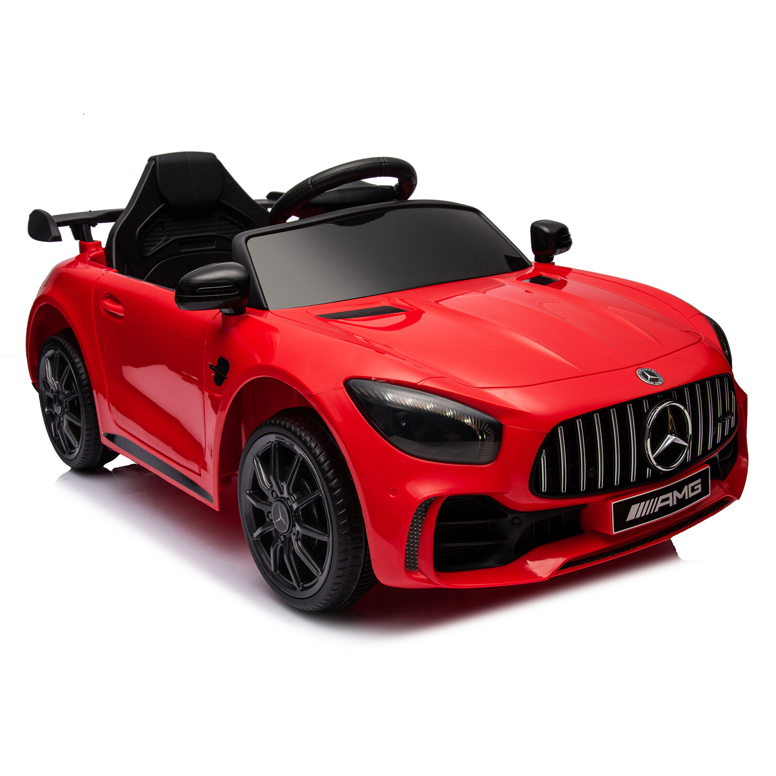 12V Kids Car Power Wheels Ride-on Electric Vehicle with Remote Control LED Light