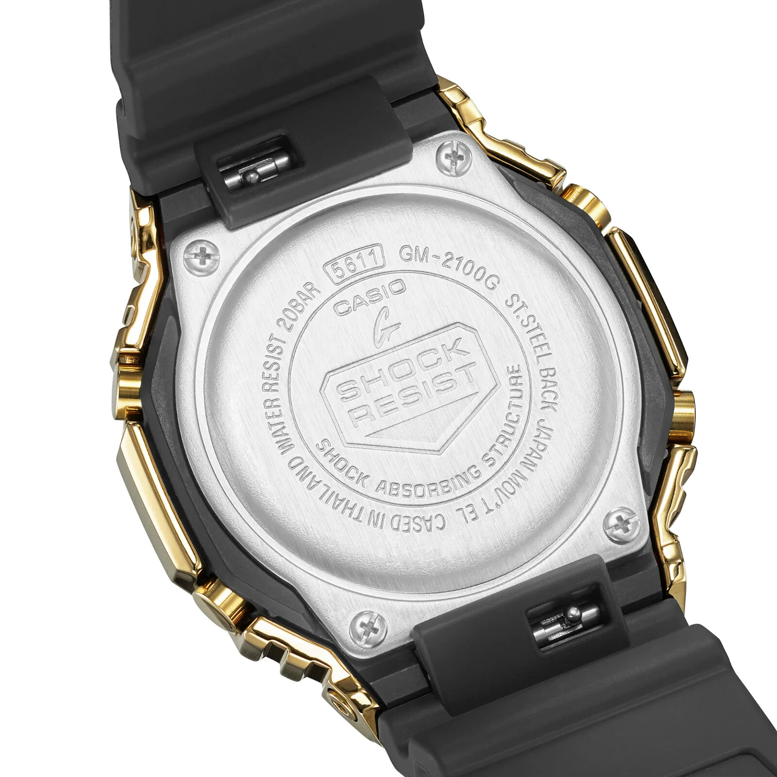 Pre-owned Casio G-shock Gm-2100g-1a9jf Brand Fast Shipping