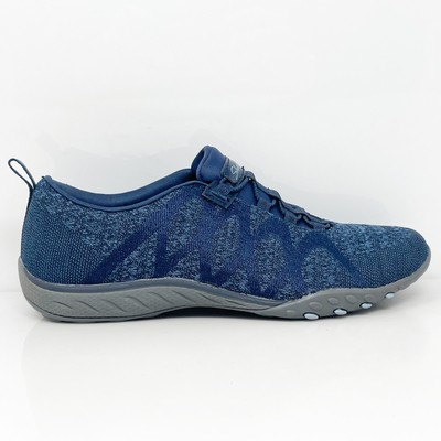 

Skechers Womens Active Breathe Easy 100301 Синие повседневные кроссовки, размер 7,5, Синий, Active Breathe Easy
