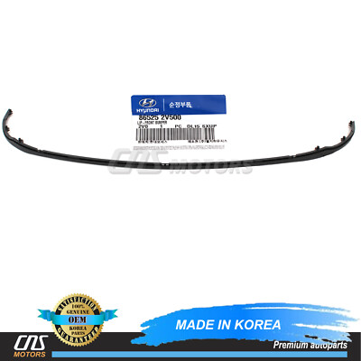 GENUINE Front Bumper Lower Deflector for 13-14 Hyundai Veloster Turbo 865252V500