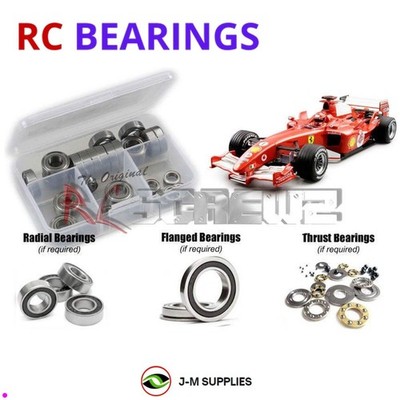 RCScrewZ Rubber Shielded Bearings kyo045r for Kyosho Mini-Z F1 Formula Car | SET