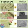 SCENEREAL Fleece Dog Sweater Hoodie for Small Medium Large Pets, Fuzzy Warm Sweatshirt With Pocket, Winter/Fall Clothes for Boys and Girls, Designer Cute Male/Female Apparel With Leash Hole