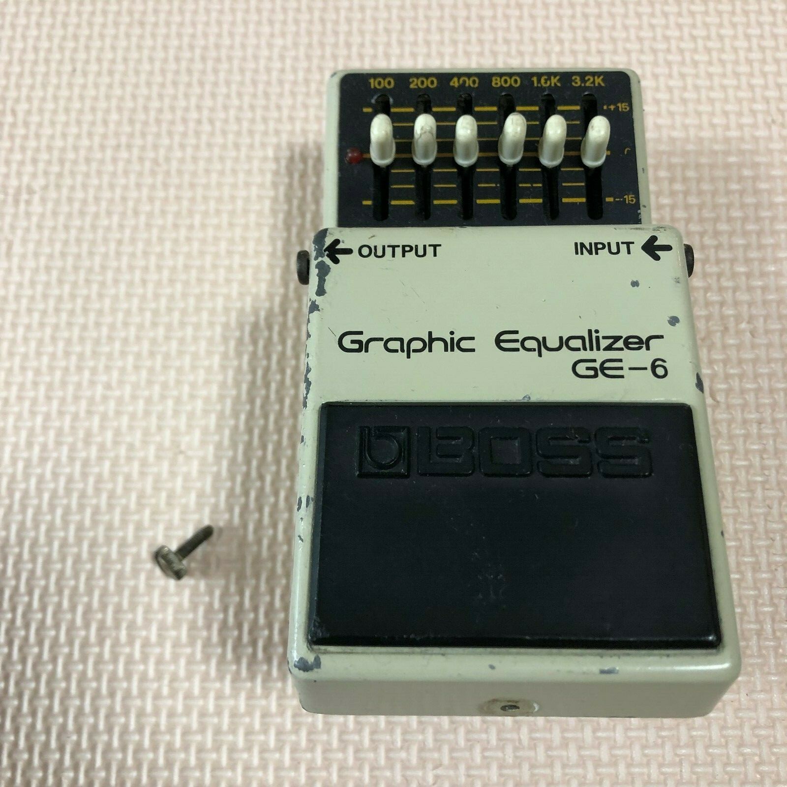 BOSS GE-6 グラフィックイコライザー Boss GE-6 Graphic Equalizer - What To Know & Where To Buy