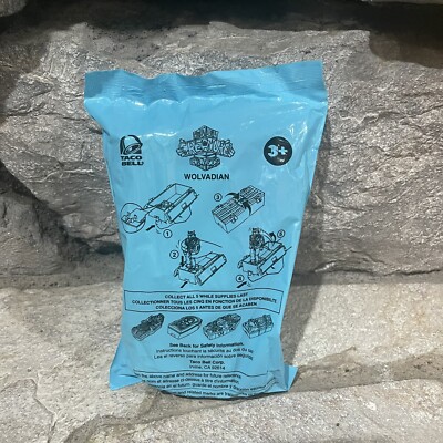 New Taco Bell Creature Crypts Wolvadian Monster Figure Toy 2003 Sealed Rare