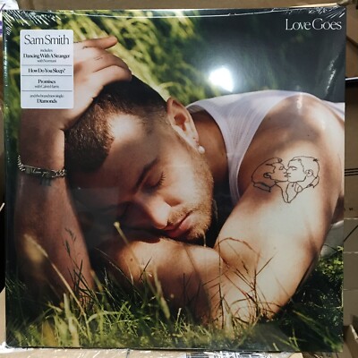 Love Goes by Sam Smith (Record, 2020) Sealed, Shelfwear *