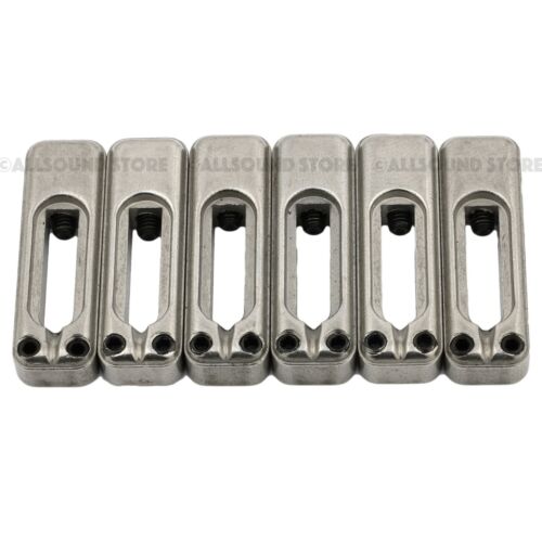 Wilkinson Stainless Steel Guitar Saddles (Set of 6) for VS100, WVS50IIK Tremolos