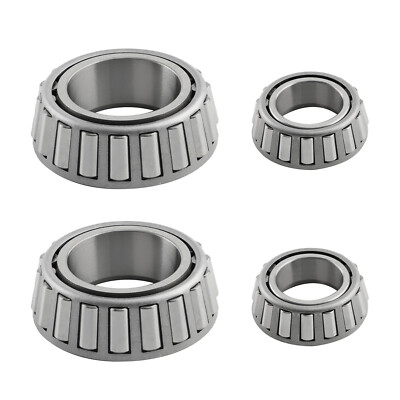 Pair Trailer Hubs Convert Mobile Home with Bearings 6000# 6 Lug 6x5.5 Idler Axle