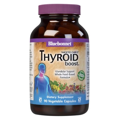 Bluebonnet Targeted Choice Thyroid Boost 90 растительных капсул