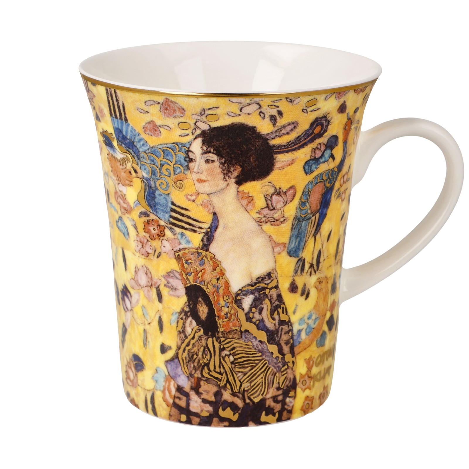 Goebel Künstlertasse Gustav Klimt - Dame mit Fächer 67075351 Tasse