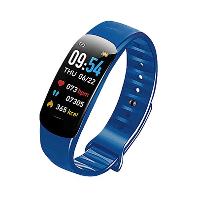 C1plus Electronic Watch Bluetooth-compatible Step Counting Caller Alert Smart