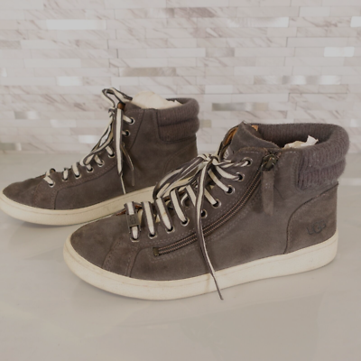 Ugg olive sales suede high top