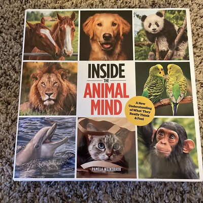 Inside the Animal Mind By Pamela Weintraub (Hardcover, 2021, Coffee Table Book)