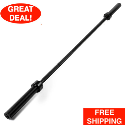 2-Inch Olympic Barbell Weight Bar 6Ft 800-Pound Capacity Non-Slip Rust-Resistant