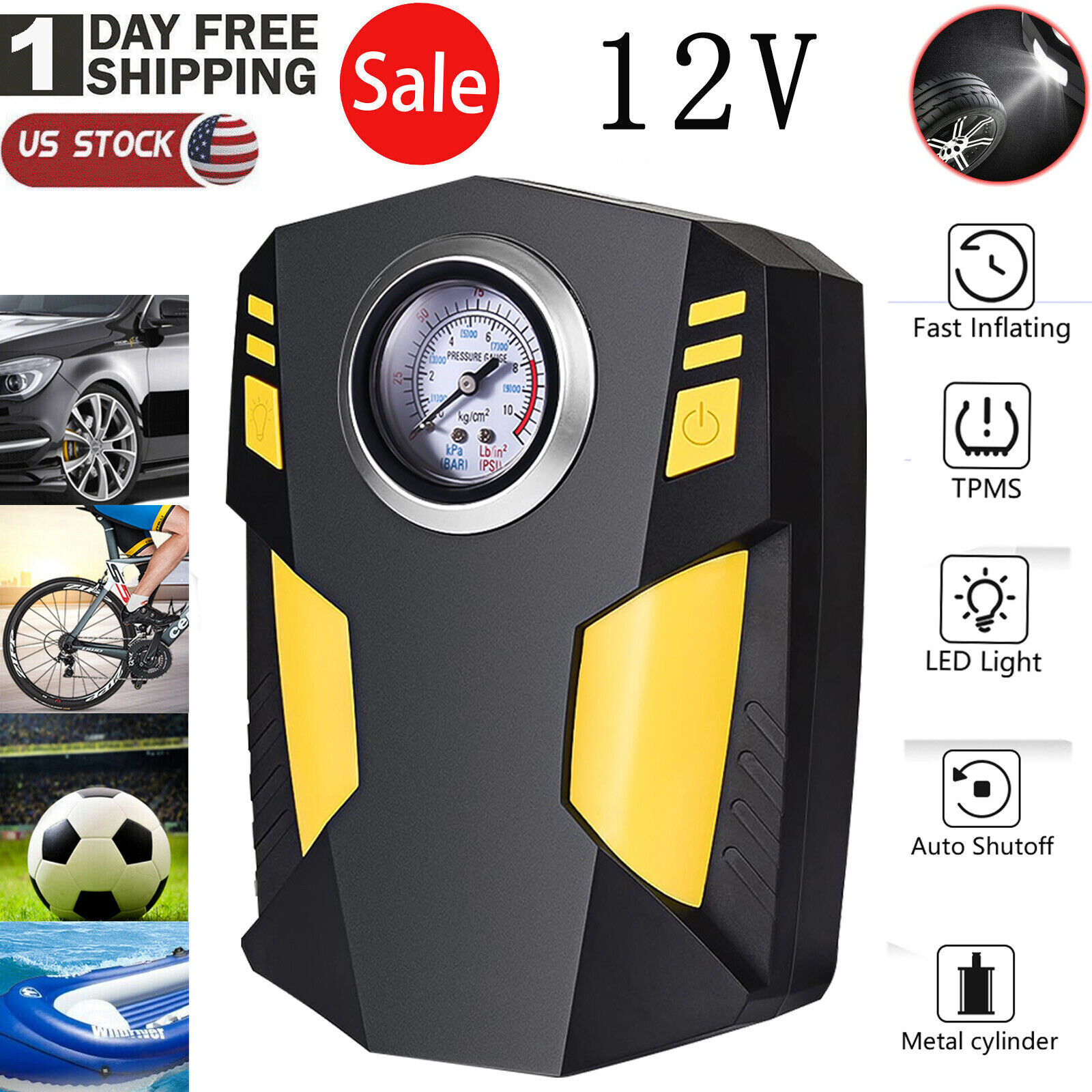 Electric Portable 12v Dc Volt
