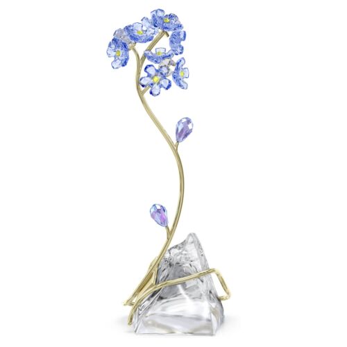 Swarovski Crystal, Florere: Forget-Me-Not, Figurine 5666971 Swarovski Crystal, Florere: Forget-Me-Not, Figurine 5666971
