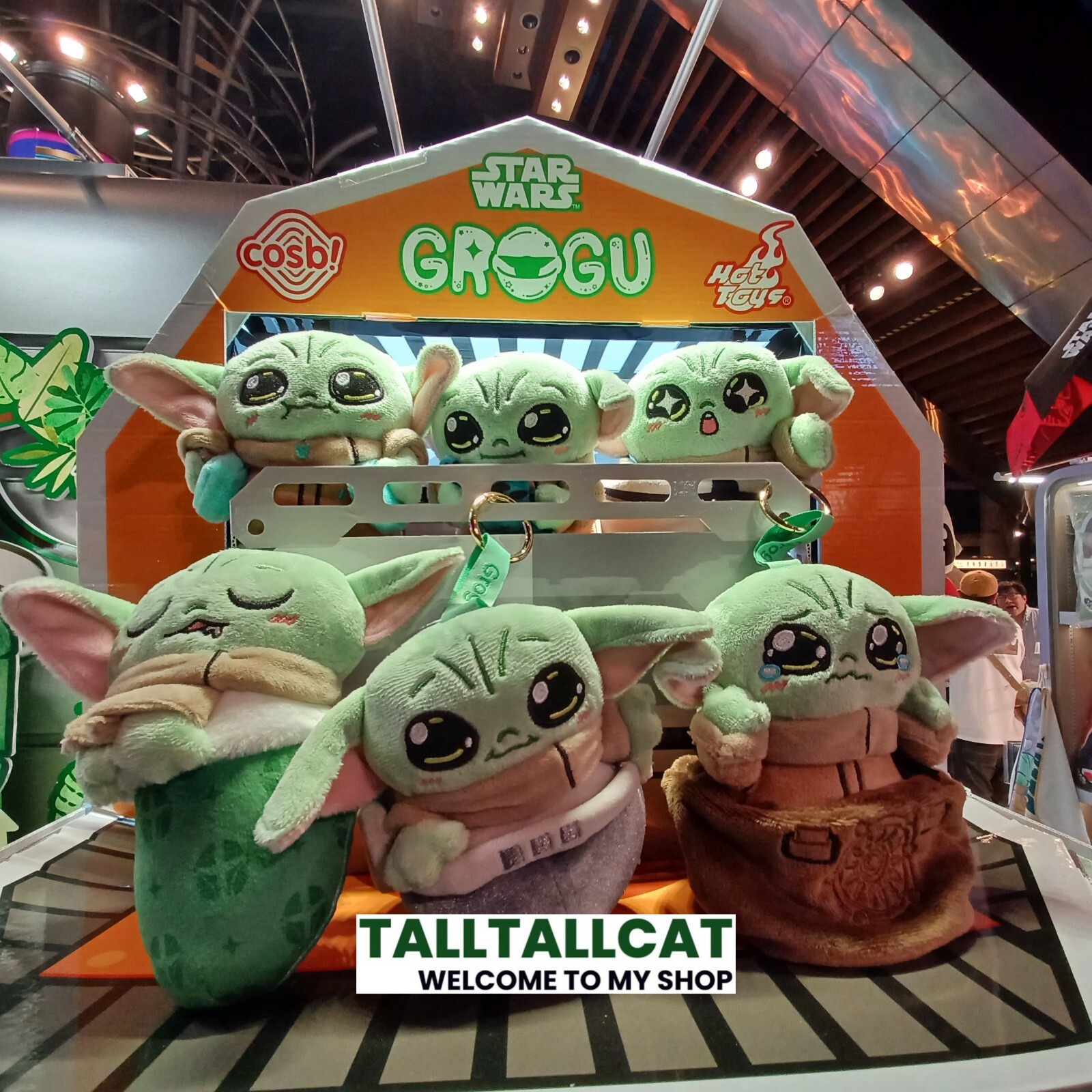 Hot Toy Cosbi - Star Wars Grogu Cosbi Blind Box Plush