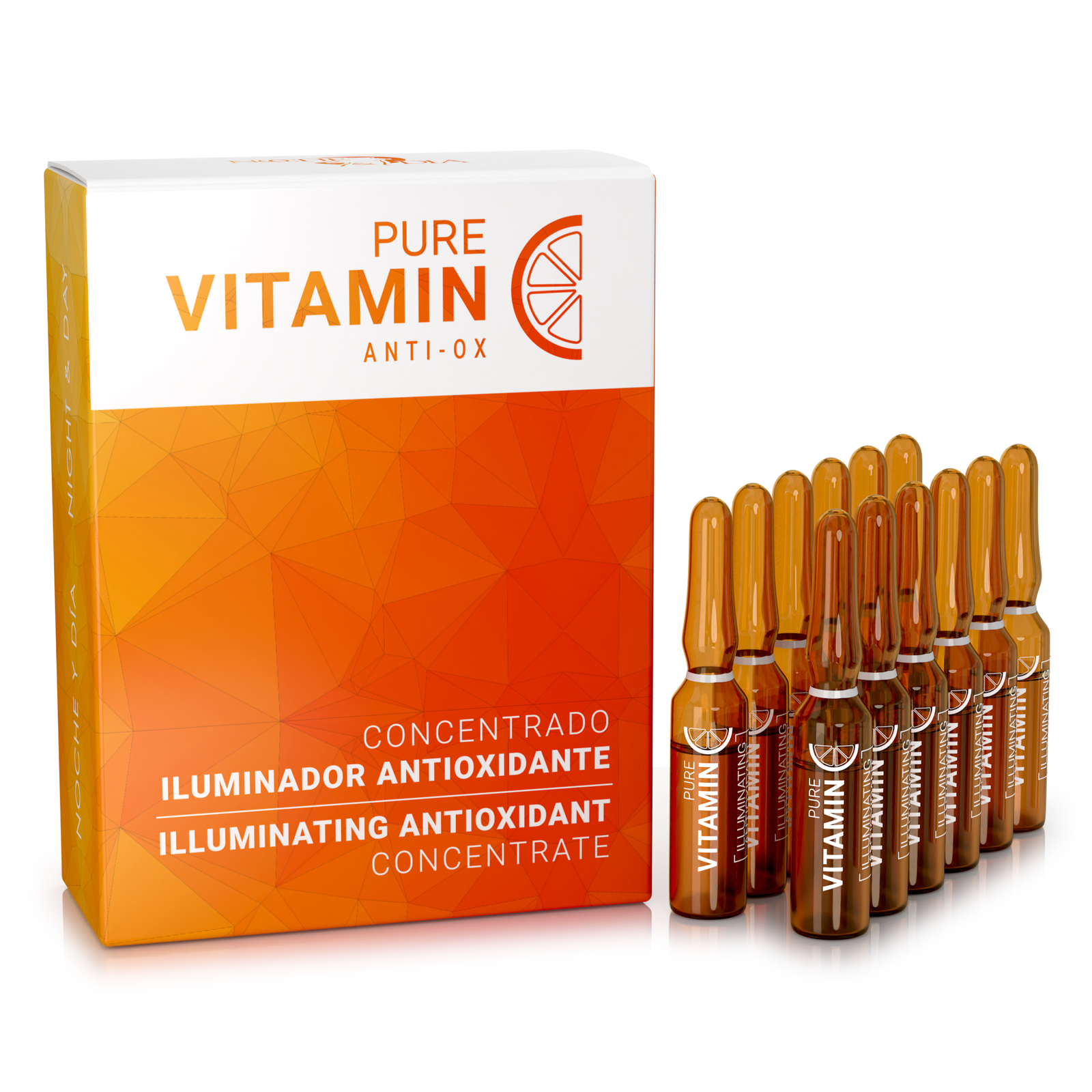 Noche Y Dia Vitamin C Ampoules - 12 x 2mL (.07 fl oz)