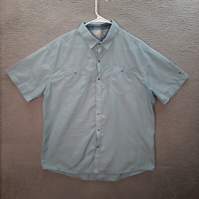 Kuhl Shirt Adult Extra Large Blue Karib Outdoors Camping Hiking Fishing Travel