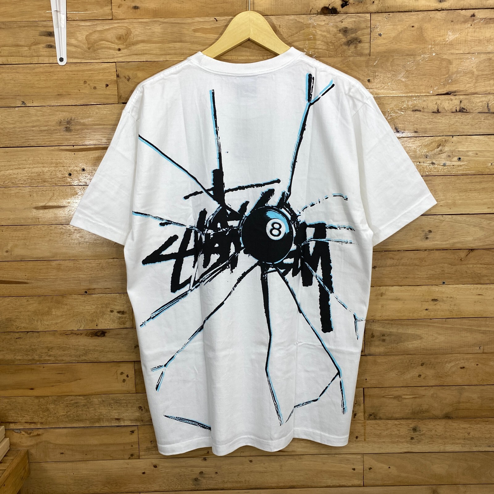 Stussy Shattered Tee White BNWT Original Medium | eBay