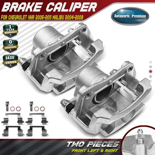 Disc Brake Caliper w/ Bracket for Chevy HHR Malibu Pontiac G6 Front Left & Right