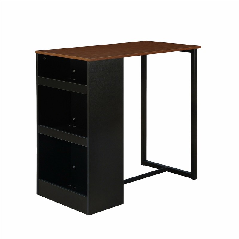 Dining Table With 2-Chair Set Small Apartment Space Saver Modern Kitchen Storage