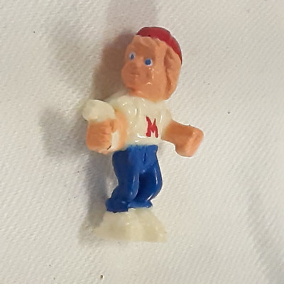 Vintage 1993 Mighty Max Figure Red Hat Max with Backpack Blue Bird Free Shipping