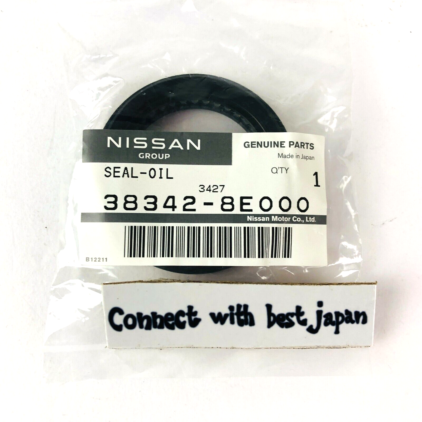NISSAN GENUINE Transmission Case Differential Oil Seal 38342 NISSAN GENUINE Transmission Case Differential Oil Seal 38342