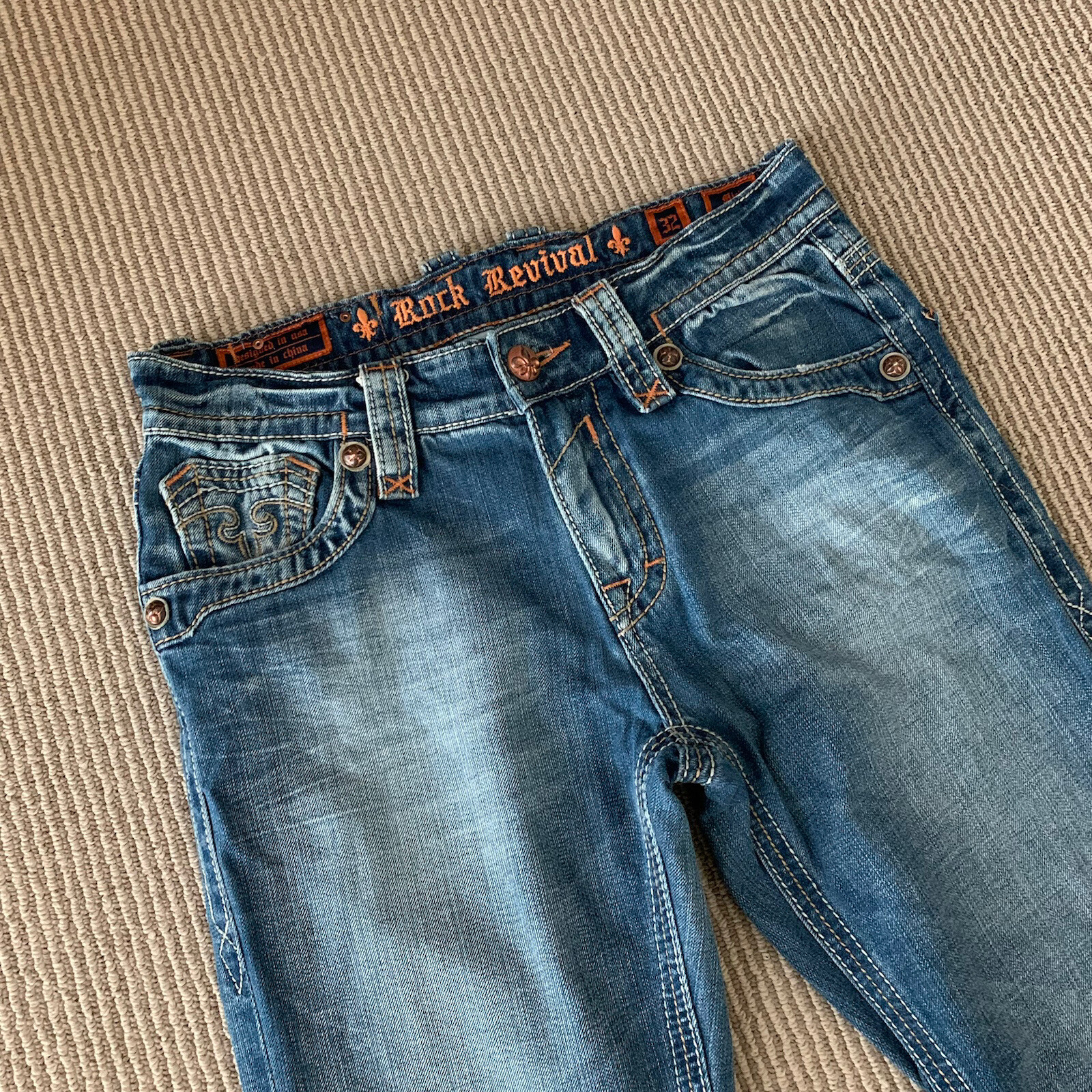 Джинсы Rock Revival Mick Boot Cut Mens 