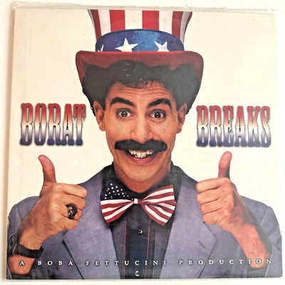 Borat Breaks Vinyl LP - DJ Battle Tool / Hip Hop / Rare Samples - Boba Fettucini