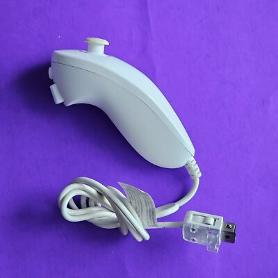 Official Wii Remote Nintendo Motion Plus Adapter RVL-026   Wii U OEM Controller