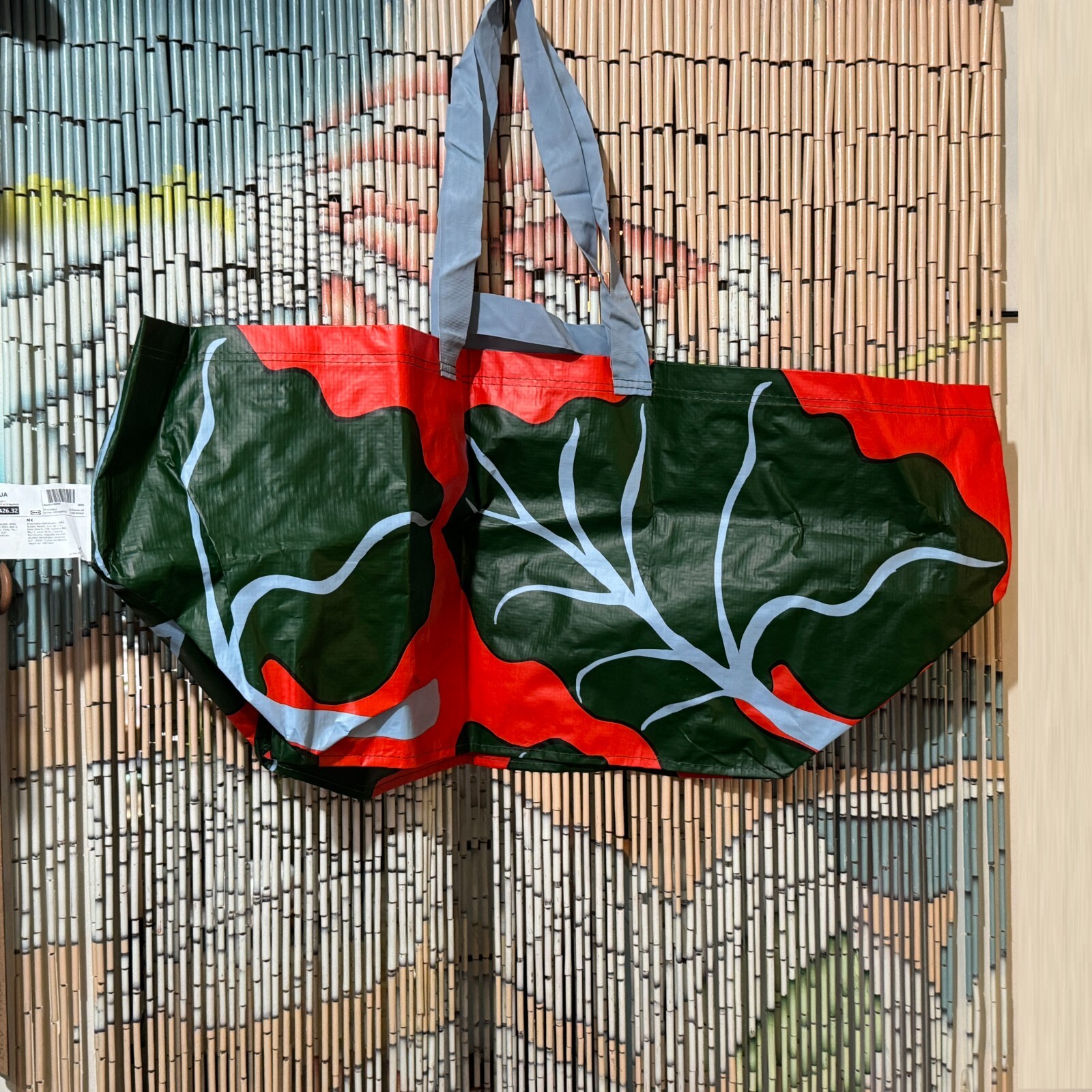 BASTUA marimekko × IKEA バスローブ　S/Mサイズ　セット IKEA x MARIMEKKO Bastua Kimono Size S/M Rhubarb Leaf Pattern