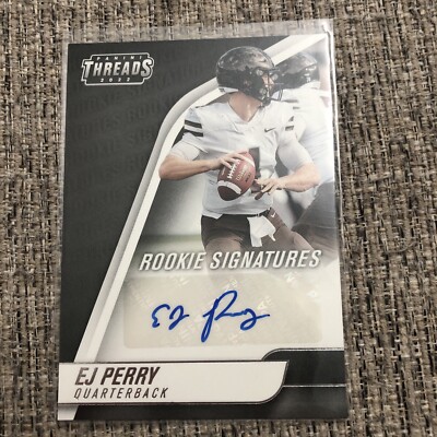 EJ Perry 2022 Panni Chronicles Threads Rookie Signatures # TH-EPE   Auto