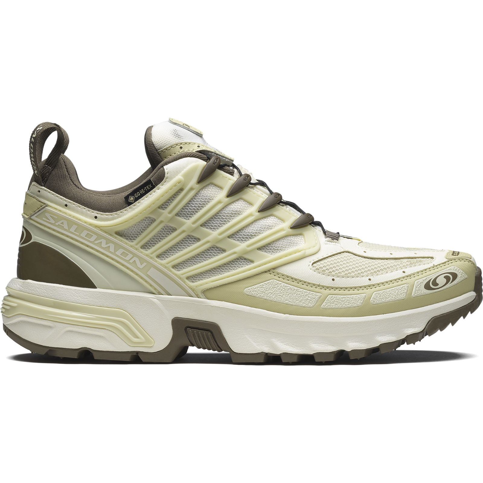 最新な SALOMON ACS PRO GORE-TEX L47736200022 Vanilla Ice / Green 靴