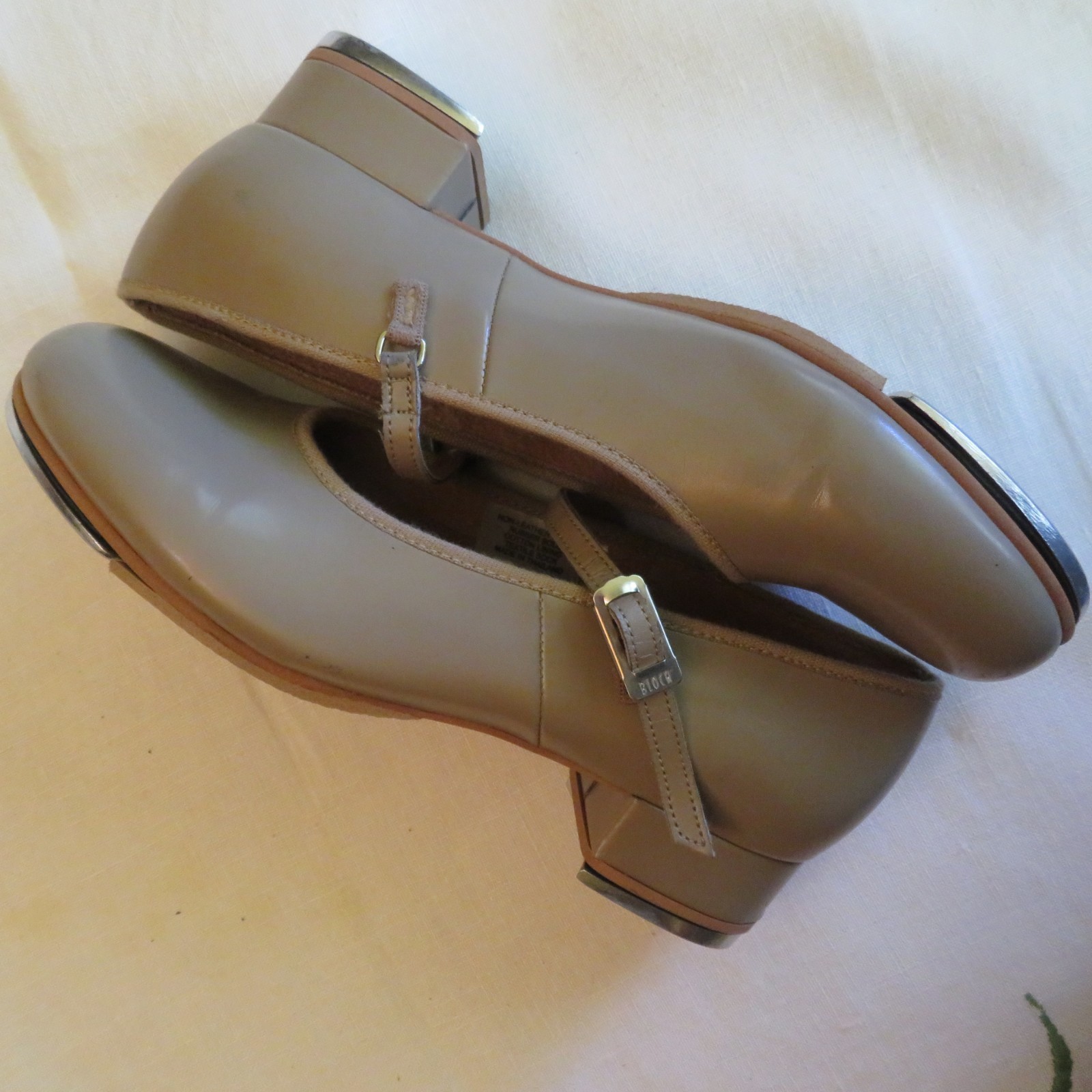 Bloch Techno Tap Shoes Tan Size 6M