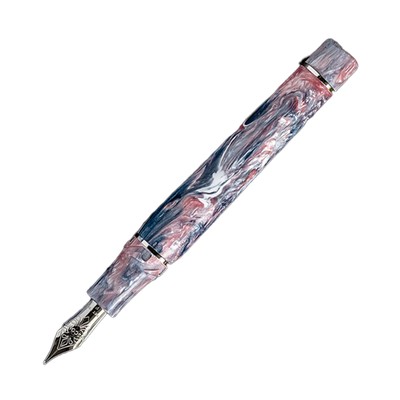 Visconti Voyager Mariposa Fountain Pen in Painted Beauty w/ Palladium - Medium