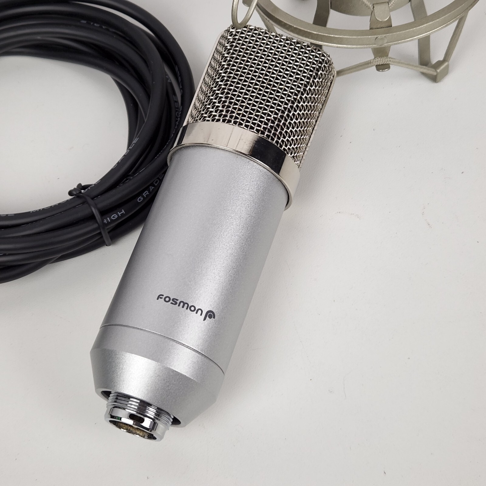 Fosmon Cardioid Condenser Microphone XLR 360 Degree Uni-Directional