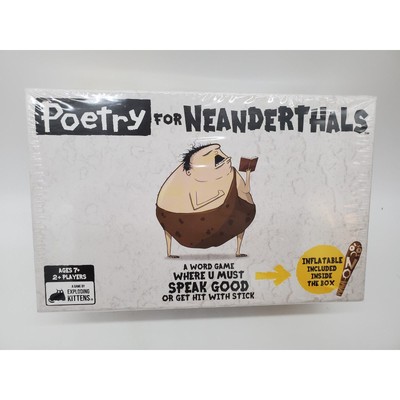 Poetry for Neanderthals Board Game