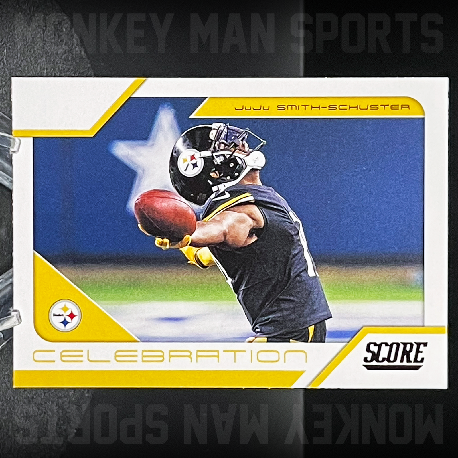 2021 Score - JuJu Smith-Schuster - CELEBRATION #C18 STEELERS MINT