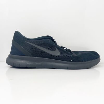 

Nike Mens Free RN 831508-002 Черные кроссовки для бега Размер 11, Черный, Free RN