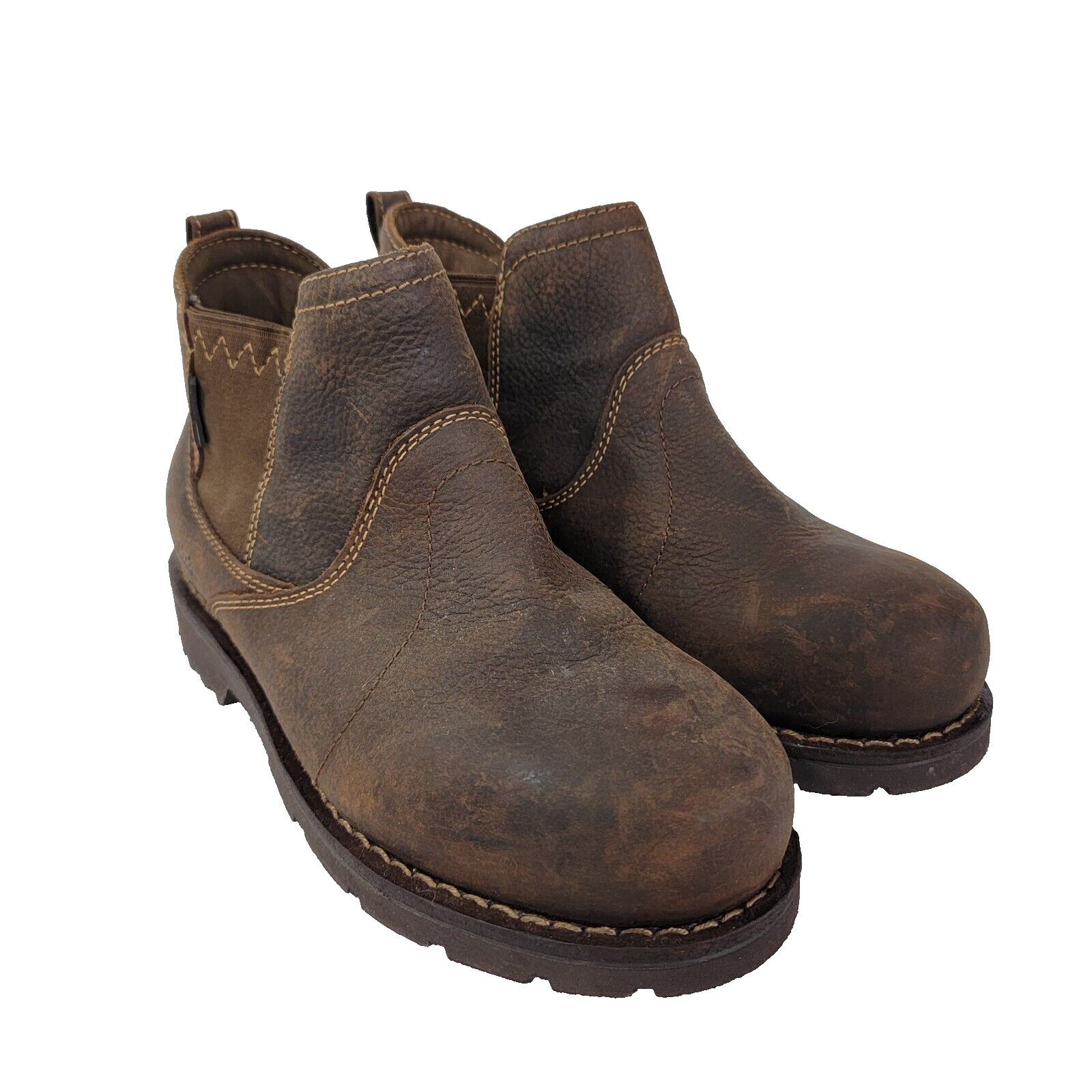 Cabela's Slip on Brown Gore Tex Boots Shoes Men's Size 8 EE Cabela's Slip on Brown Gore Tex Boots Shoes Men's Size 8 EE