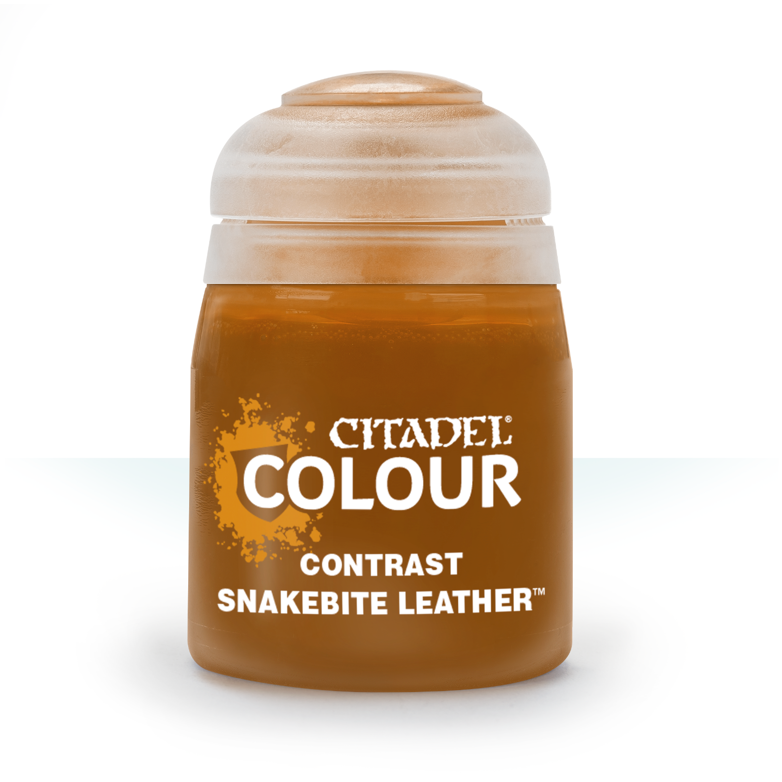Контрастная краска Snakebite Leather Citadel Warhammer 40K Age Sigmar