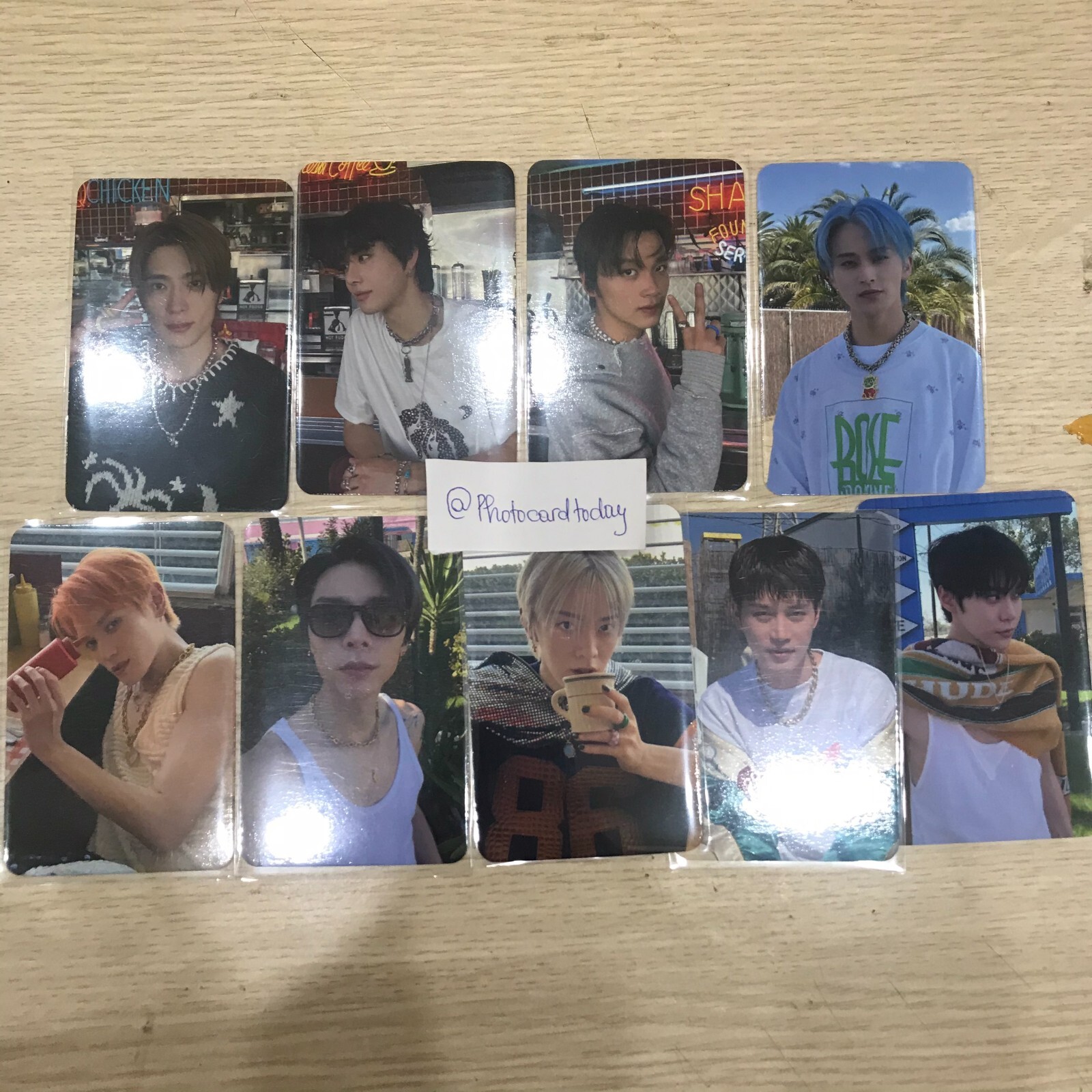 NCT127 イリチル Ay-Yo MD ランダム トレカ  マーク NCT 127] [Ay-Yo] Random Trading Card Set B Ver. – Kawaii Gifts