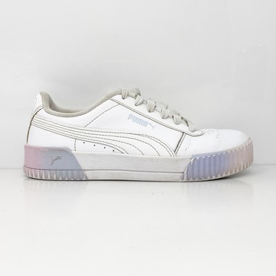 

Puma Girls Carina Fade 2 383924-02 Белая Повседневная Обувь Кроссовки Размер 5C, Белый, Carina Fade 2