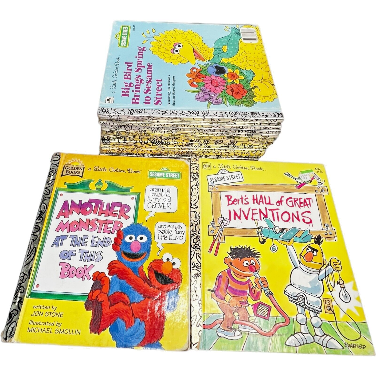 【THE SESAME STREET STORY】英語　初版本　ダメージあり THE SESAME STREET STORY】英語 初版本 ダメージあり