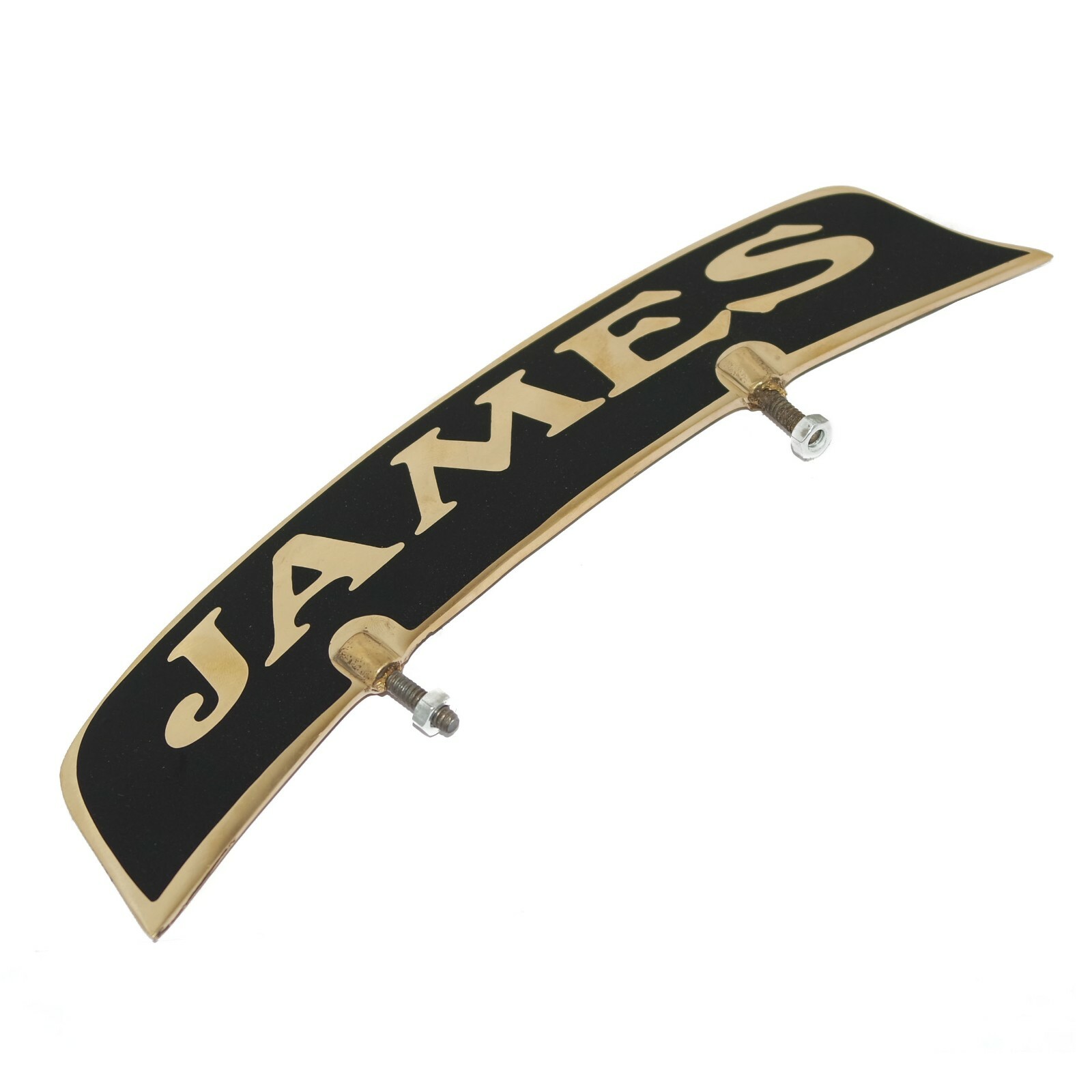Customized Front Mudguard Number Brass Plate For James  Motorcycle