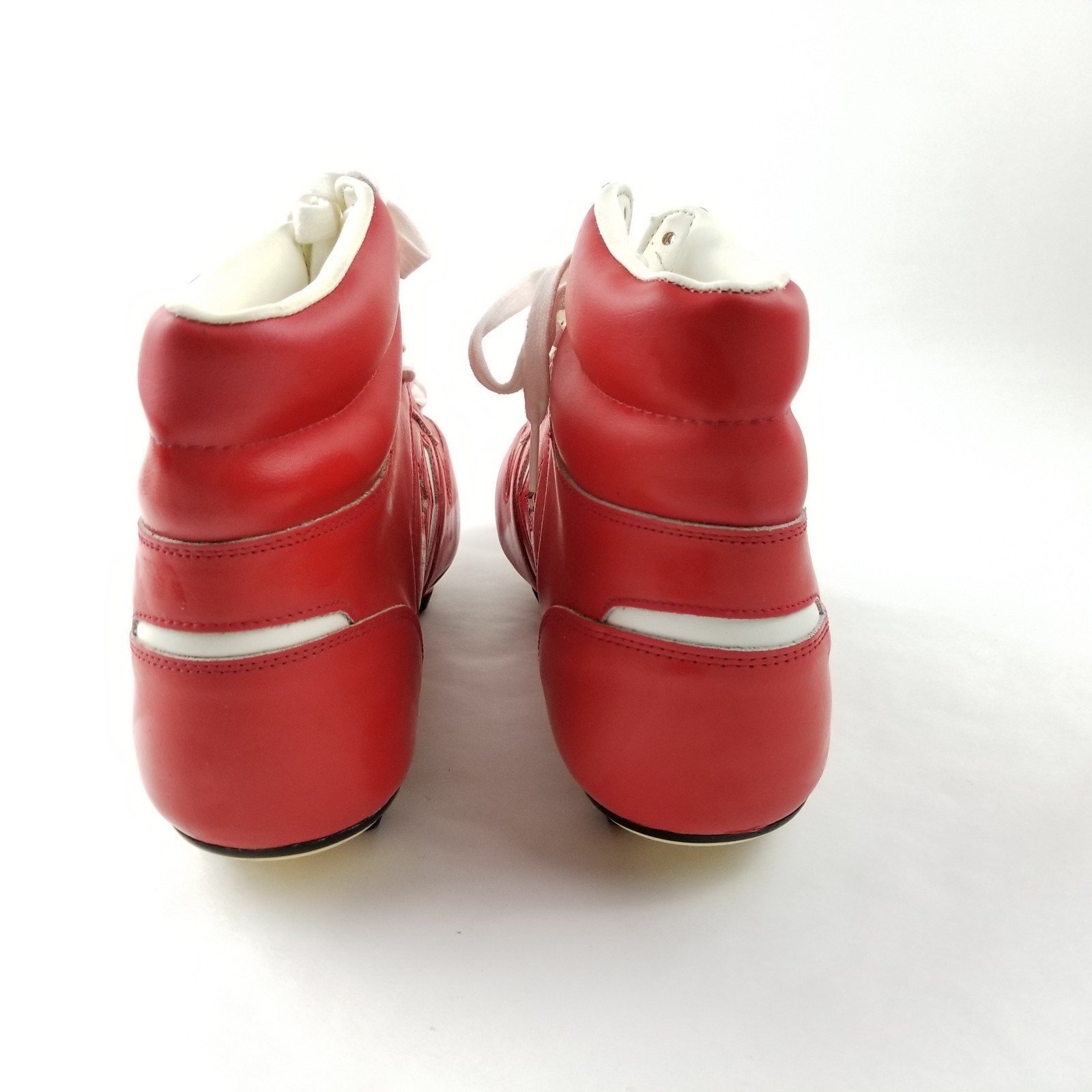 Converse DIVISION I Mens Cleats Size 10.5 Red High Top Football Sports Shoes