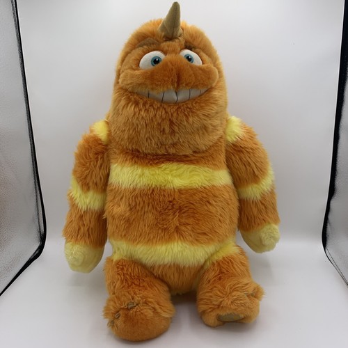 Disney Store Monsters Inc George Sanderson Orange Plush Boo's  Sock 15