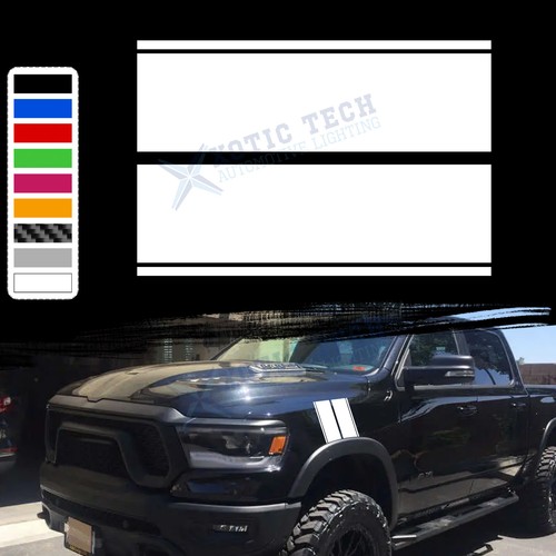 Front Fender Stripes Hash Mark Sporty Sticker Decal For Ram 1500 2500 Lincoln