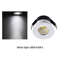 5x 3w LED Recessed Small Cabinet Mini Spot Lamp Ceiling Downlight Kits Fixture