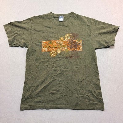 Yazbek Graphic Tee Mens Medium Olive Cabo San Lucas Mexico T-Shirt Excellent